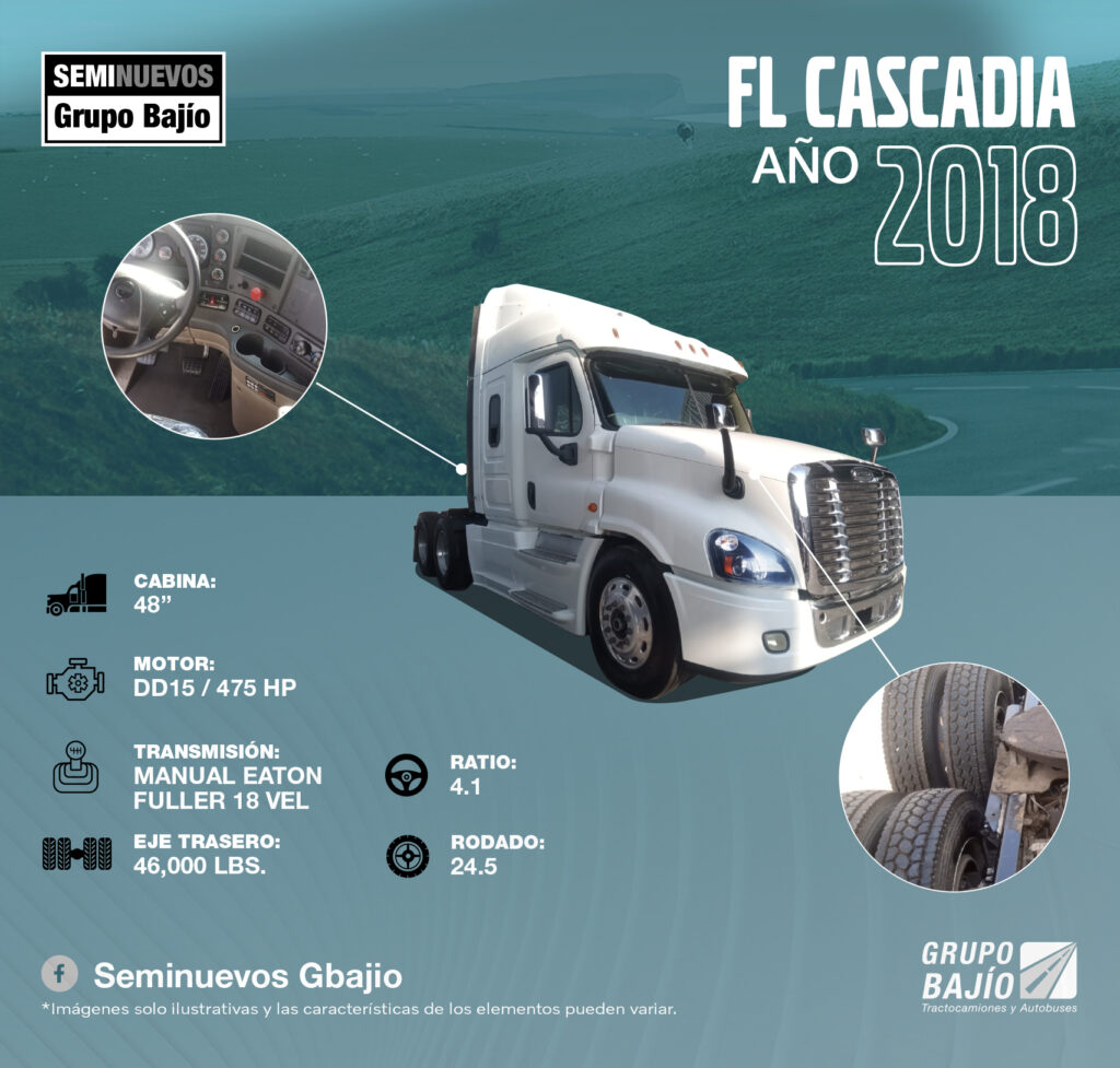 FREIGHTLINER CASCADIA 2018