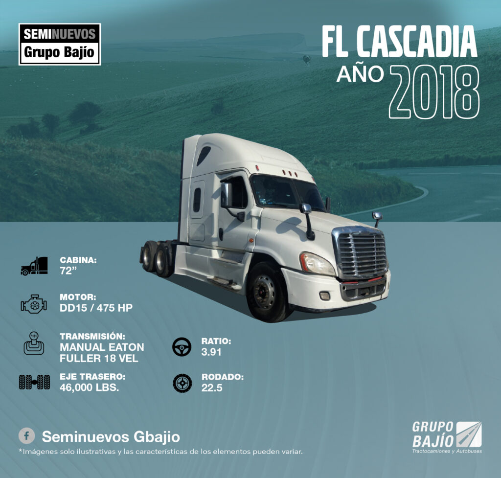 FREIGHTLINER CASCADIA 2018