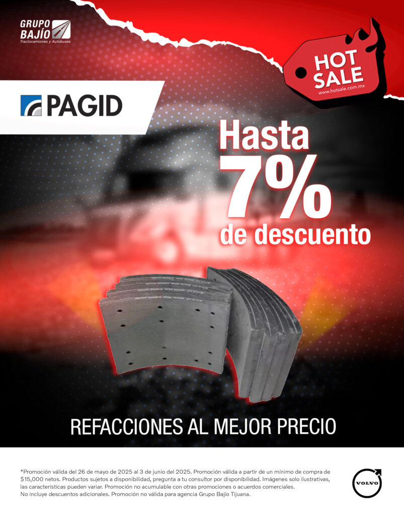 Promociones en balatas Pagid para tractocamión hot sale