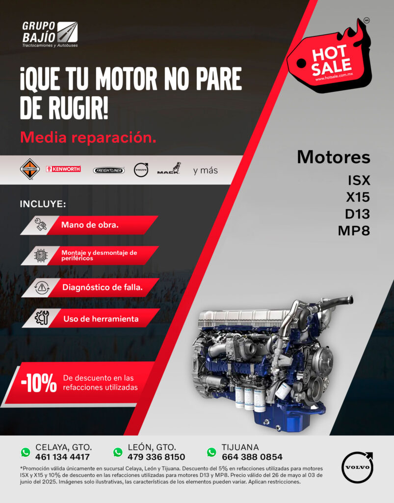 Promoción en media reparación motores ISX, X15, D13 Y MP8 para camión hot sale