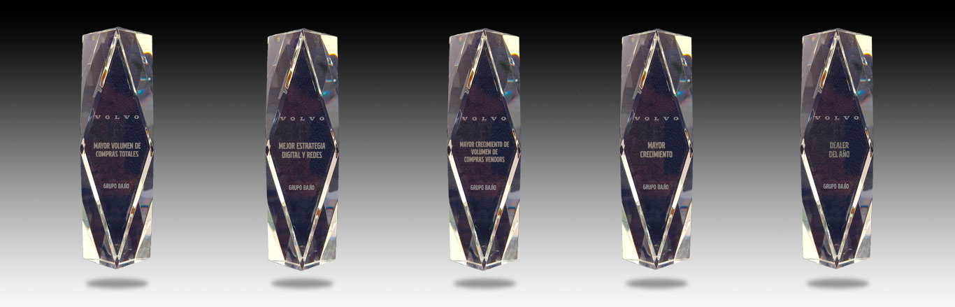 Copilado de premios ganados por Grupo Bajío, el mejor concesionario Volvo Trucks del año