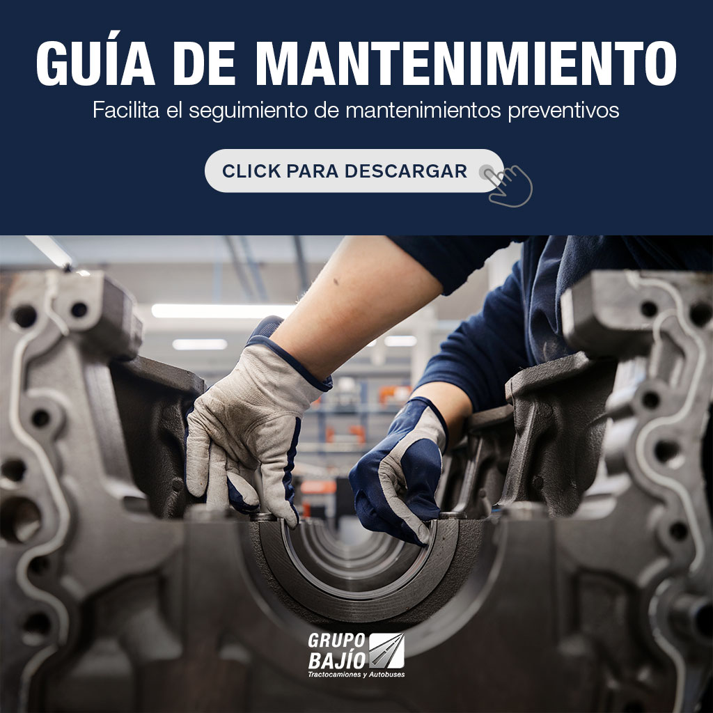 Guía de mantenimientos para tractocamión o camión lista para imprimir, controla y lleva el seguimiento de tu flotilla de forma más fácil